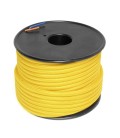 Câble textile - 1m - 2x0.75mm² - Jaune