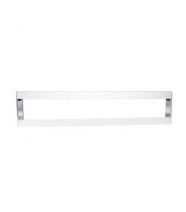 Cadre Aluminium pour Dalle LED 120x15cm - Finition Blanc