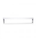 Cadre Aluminium pour Dalle LED 120x15cm - Finition Blanc