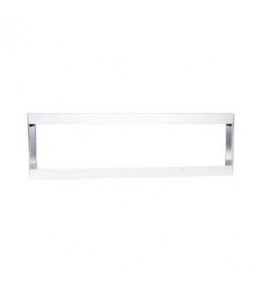 Cadre Aluminium pour Dalle LED 120x30cm - Finition Blanc