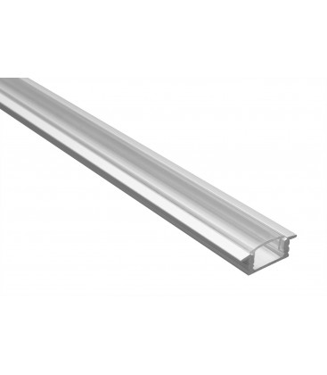 Profilé LED - Serie T07 - 1.5 Mètre - Diffuseur Transparent