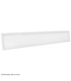 Dalle LED Ecolife Cadre Blanc - 120x15cm - 40W