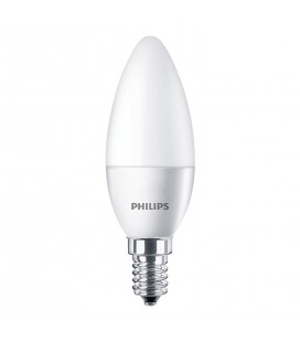 Ampoule LED, Candle Filament, E14, blanc mat, 2700k, 500lm, Ø3,5cm, H10cm -  Girard Sudron - Luminaires Nedgis