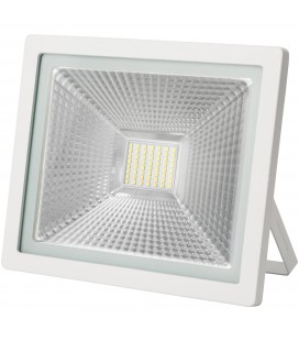 Spot LED encastrable sol carré 0.7 watt étanche - Couleur éclairage - Blanc  froid