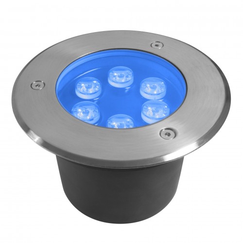 Spot Encastrable de 6X1W Bridgelux 220V Bleu - Deliled