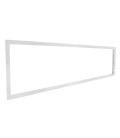 Cadre d'encastrement - Dalle LED 120x30 - Faux plafond placo BA13 - Aluminium Blanc