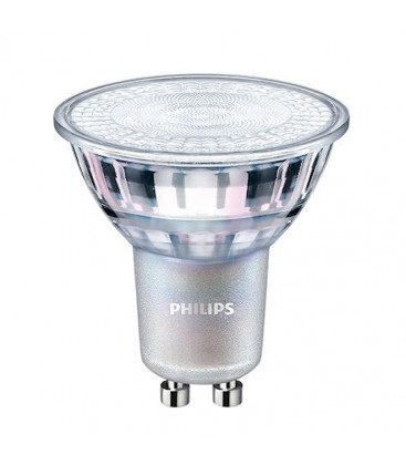 Ampoule LED GU10 - Philips - Master LED 4.9-50W - Dimmable - IRC90 -Blanc  Chaud