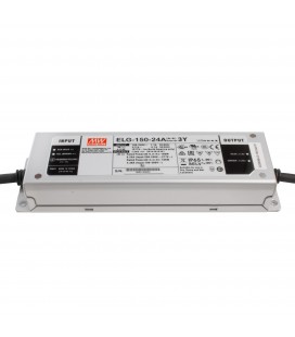 Driver / Alimentation LED Type A - 150W - 24V - 6.25A 150W CC+CV IP65 Io/Vo Adj W/Pot