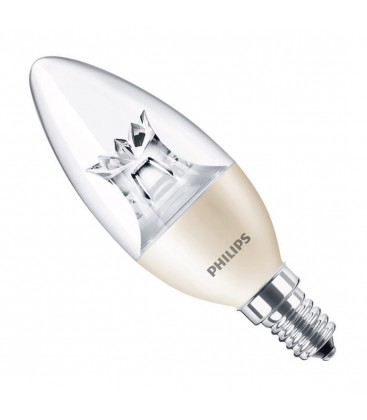 Ampoule LED E14 Philips - MASTER LEDcandle DT 6-40W B38 CL