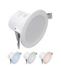 Encastrable LED 7W - Dimmable - Triple couleur de blanc - NOVA - DeliTech®
