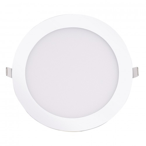 Spot Encastrable LED Carre Downlight Panel Extra-Plat 18W Blanc Chaud