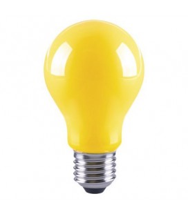 Ampoule LED E27 Dimmable 20%, 60% et 100% - 5W - Lumière jaune anti-moustique - MosquiLED - Ecolife Lighting®