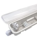 Réglette/Boitier étanche pour Tube T8 LED - Simple - 1585mm - IP65 - NOVA - DeliTech®