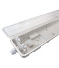 Réglette/Boitier étanche pour Tube T8 LED - Simple - 1585mm - IP65 - NOVA - DeliTech®