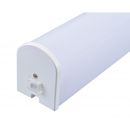 Réglette LED Salle de bain 8W IP44 CCT avec interrupteur