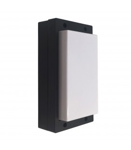 Applique Murale Extérieure 10W - IP54 - Noir - DeliTech®