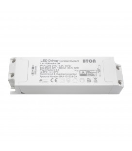 Driver LED CC - 350mA - 24-40VDC - 45W - Non dimmable