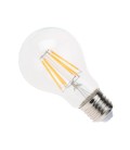 Ampoule filament LED Transparent - E27 - A60 - 6 W - SMD Epistar - Ecolife Lighting®