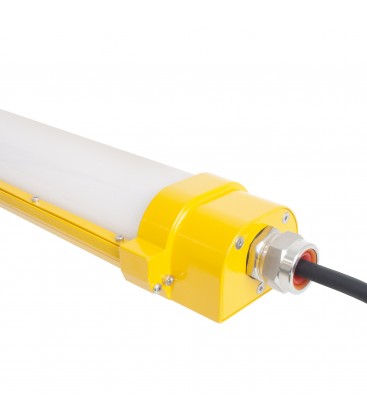 Réglette Intégrée LED ATEX anti-explosion - 80W - 1335 mm - IP65 - DeliTech