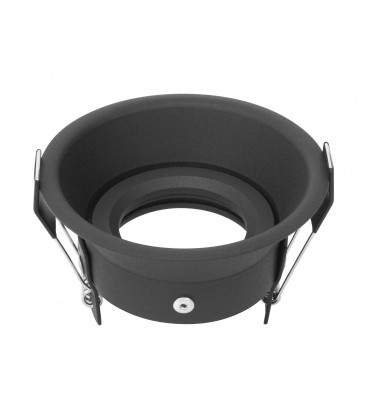 Support d'encastrement UGR - GU10 / MR16 Orientable - Rond - Noir