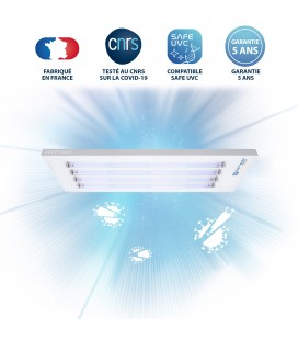 Luminaire UV-C DEEPLIGHT™ - 4 Tubes - Powered by Philips - DeliTech Medical®