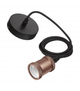 Câble électrique tressé Or Rose - CORD/VIN/E27/rose gold 1CT EU - PHILIPS