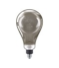 Ampoule LED E27 Philips décorative à filament - LED giant 25W E27 A160 4000K smoky D