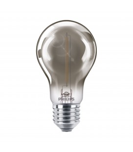 Ampoule LED E27 Philips décorative à filament - LED classic 15W A60 E27 smoky ND SRT4
