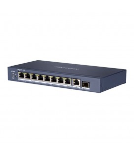 Switch 10 ports dont 8 ports PoE - Powered by Hikvision (DS-3E0510HP-E)