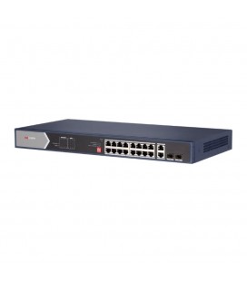 Switch 20 ports dont 16 ports PoE - Hikvision DS-3E0520HP-E