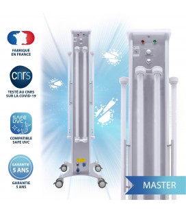 Dispositif Mobile de désinfection par UV-C - 8 Tubes - 300 W - MASTER - DEEPLIGHT®