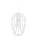 Lampe suspendue Ether - Blanc - Culot E27 - DeliTech®