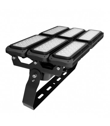 Projecteur LED WAVE de chantier avec 2 mètres de câble - 50W - IP65 - Blanc  Pur - Ecolife Lighting