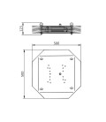 Plafonnier de désinfection aérienne par UV-C Philips - SM345C 4xTUV PLS 9W HFM SM4