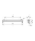 Réglette de désinfection par UV-C Philips - TMS030 1xT8 18W/TUV HFP