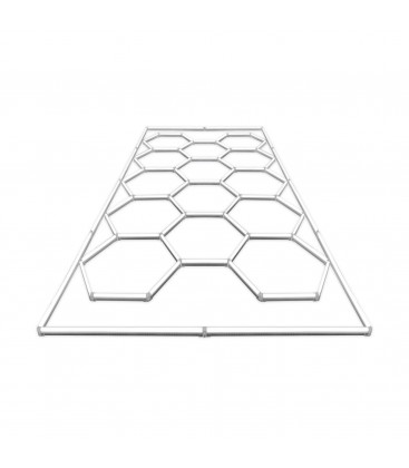 Plafonnier LED hexagonal pour garage automobile - Motif nid d'abeille -  4840 mm