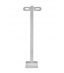 Bras de fixation pour projecteurs - 50 cm - Aluminium blanc