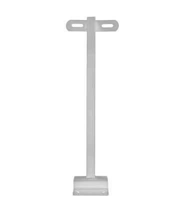 Bras de fixation pour projecteurs - 50 cm - Aluminium blanc