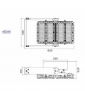 Projecteur LED Modulaire 450W - IP65 - TITAN Gen 2 - DELITECH®