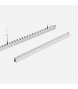 Luminaire linéaire LED 1200x70x55 mm - 60W - Blanc - NOVA By Delitech