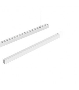 Luminaire linéaire LED 600x70x55 mm - 20W - Blanc - NOVA By Delitech