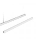 Luminaire linéaire LED 1500x70x55 mm - 80W - Blanc - NOVA By Delitech
