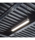 Luminaire linéaire LED 1200x70x55 mm - 80W - Blanc - NOVA By Delitech