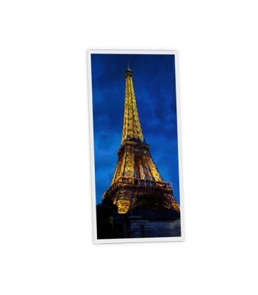 Pack de 1 dalle LED imprimée - Tour Eiffel - 1200x600mm - Fabriqué en France (alimentation non fournie)