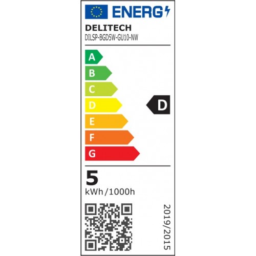 Ampoule LED GU10 - 5W - Ecolife Lighting®