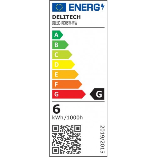 Spot extra plat 2 couleurs 6W RGB