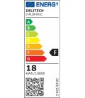 Applique murale extérieure Blanc LED 18W - IP54 - Triple couleur - DELITECH