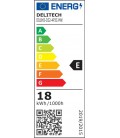 Hublot LED FLEXLINE Rond IP65 - D320mm - Puissance au choix (12w, 15w, 18w, 22w) - Avec Détecteur - DELITECH