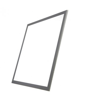 Dalle LED - 60x60cm - 75W - SMD Samsung cadre aluminium gris