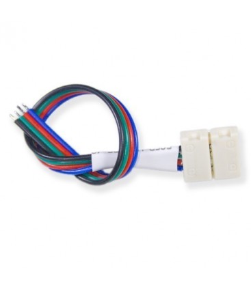 Connecteur d'angle en L pour ruban LED 220V 5050 RGB